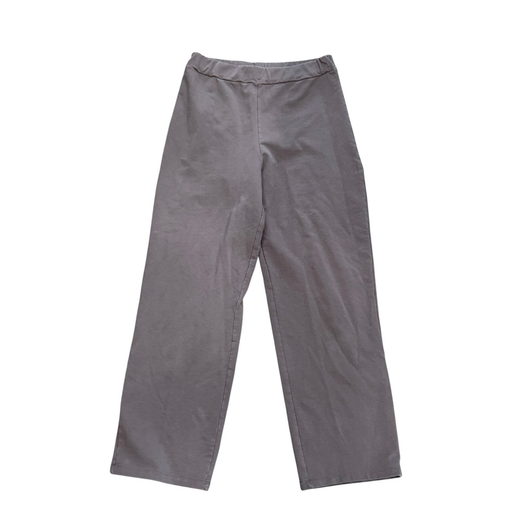 Rita Row Taupe Cropped Sweatpants Women's Large Minimalist Lounge Pants Spain - Picture 2 of 9